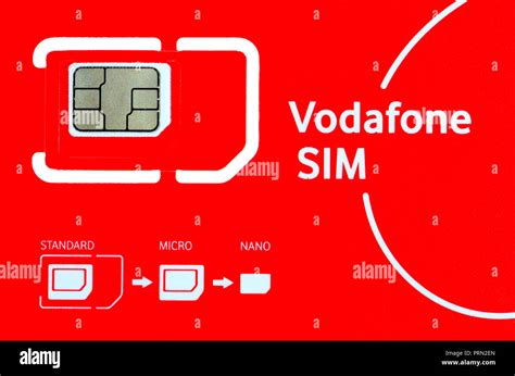 micro sim card vodafone